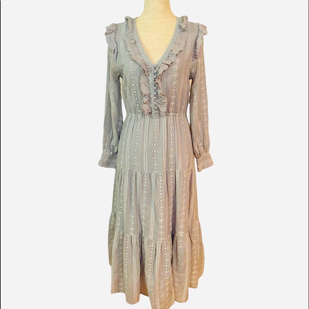 DRESS FOROM MAXI RUFFLED DRESS